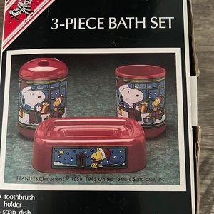 Snoopy bathroom set